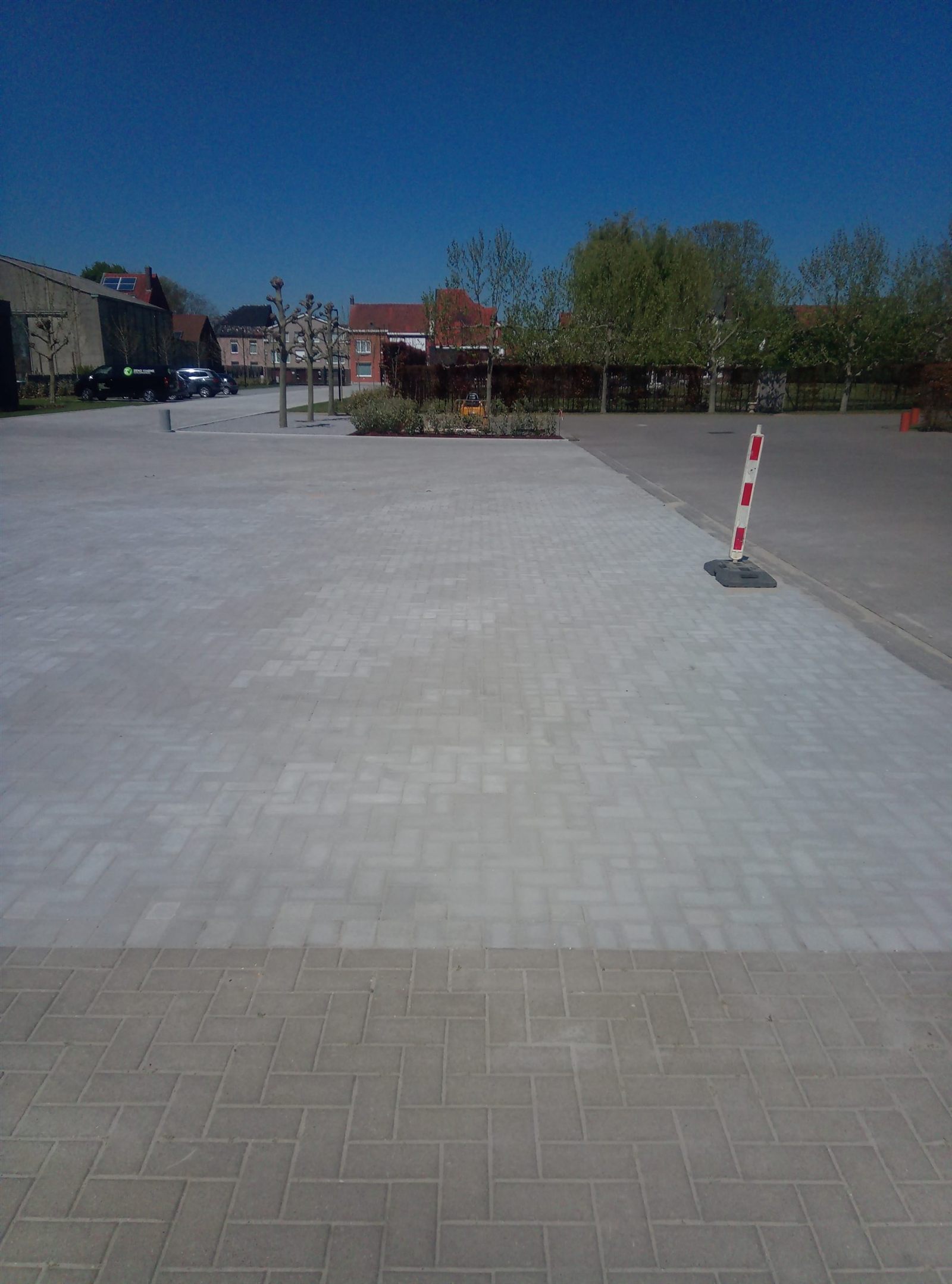 Aanleg van parkings en opritten